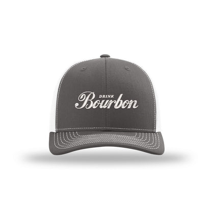 Drink Bourbon Structured Trucker
