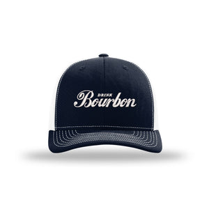 Drink Bourbon Structured Trucker