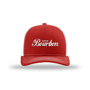 Drink Bourbon Structured Trucker