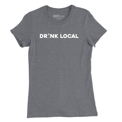 Drink Local Womens T-Shirt