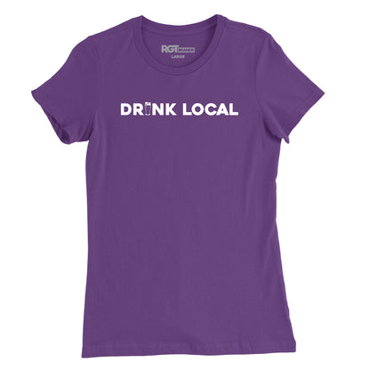 Drink Local Womens T-Shirt