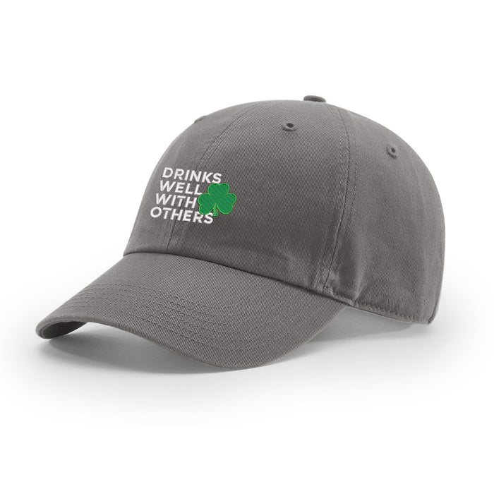 Drinks Well with Others Shamrock - Dad Hat