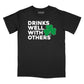 Drinks Well With Others Shamrock Relaxed T-Shirt