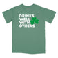 Drinks Well With Others Shamrock Relaxed T-Shirt