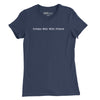 Drinks Well With Others Womens T-Shirt - NAVY