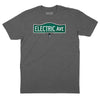 Electric Avenue Street Sign T-Shirt (Inspired by Eddy Grant) - CHARCOAL HEATHER