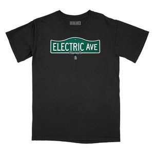 Electric Avenue Street Sign Relaxed Fit T-Shirt (Inspired by Eddy Grant)