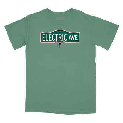 Electric Avenue Street Sign Relaxed Fit T-Shirt (Inspired by Eddy Grant)