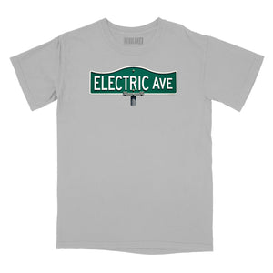 Electric Avenue Street Sign Relaxed Fit T-Shirt (Inspired by Eddy Grant)