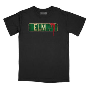Elm Street Sign Relaxed Fit T-Shirt