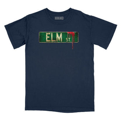 Elm Street Sign Relaxed Fit T-Shirt
