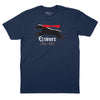 Elsinore Beer Flying Hosehead T-Shirt - Navy