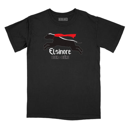 Elsinore Beer Flying Hosehead Relaxed Fit T-Shirt