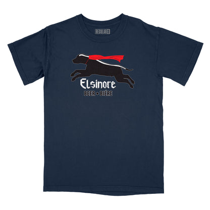 Elsinore Beer Flying Hosehead Relaxed Fit T-Shirt