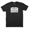 Amity Island Sign T-Shirt - Black