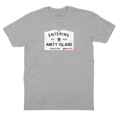 Amity Island Sign T-Shirt
