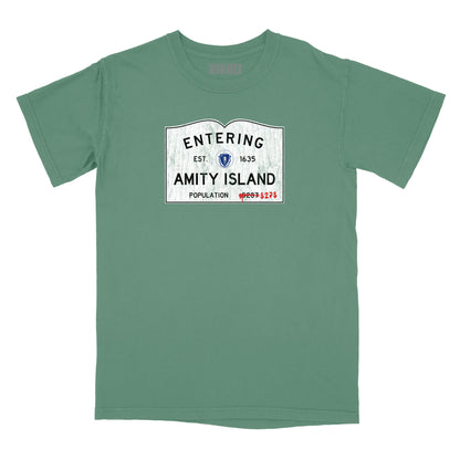 Amity Island Sign Relaxed Fit T-Shirt