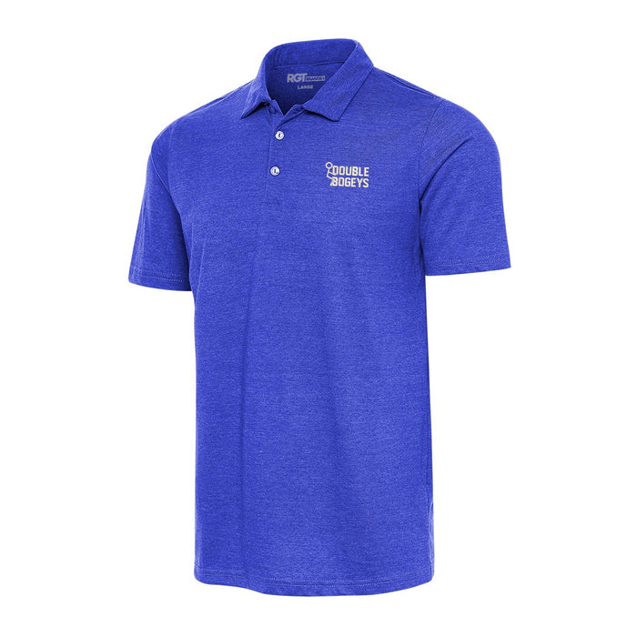 F Double Bogeys - Heathered Blend Polo