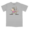 Fighting Judge Smails Relaxed Fit T-Shirt - Silver