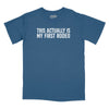 My First Rodeo Relaxed T-Shirt - SLATE