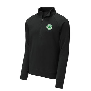 Day Drinking All Star Shamrock Fleece Quarter Zip Sweatshirt