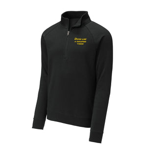 Drink Like a Champion Fleece Quarter Zip Sweatshirt