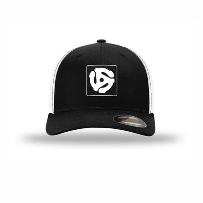 Flexfit 45 Adapter Carbon Fiber Patch Trucker Hat
