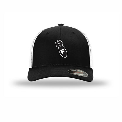 Flexfit F-Bomb Carbon Fiber Patch Trucker Hat