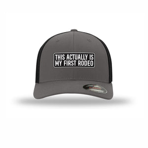 Flexfit My First Rodeo Carbon Fiber Patch Trucker Hat