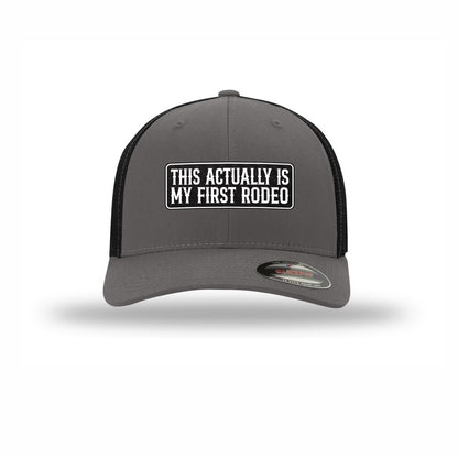 Flexfit My First Rodeo Carbon Fiber Patch Trucker Hat