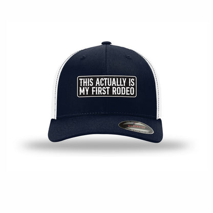 Flexfit My First Rodeo Carbon Fiber Patch Trucker Hat