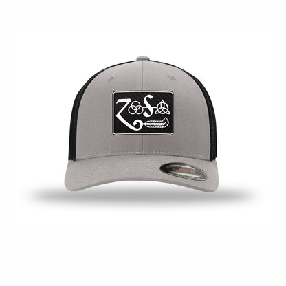 Flexfit Zoso Combo Carbon Fiber Patch Trucker Hat