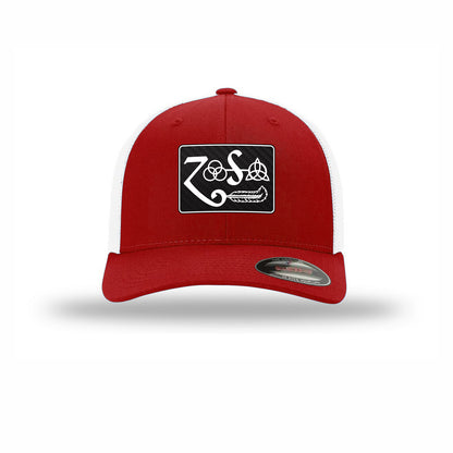 Flexfit Zoso Combo Carbon Fiber Patch Trucker Hat
