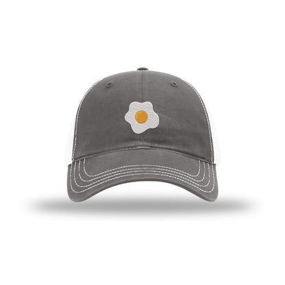 Fried Egg Icon - Soft Mesh Trucker