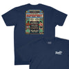 Creed vs. Balboa Superfight T-Shirt (Inspired by Rocky) - Navy