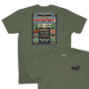 Creed vs. Balboa Superfight T-Shirt (Inspired by Rocky) - OD Green