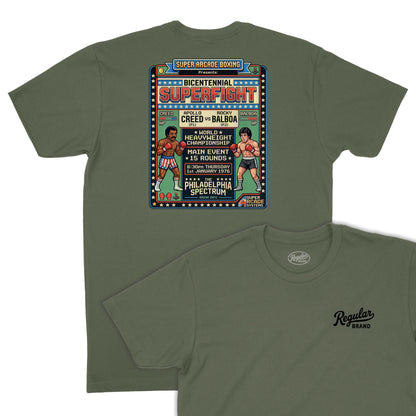 Creed vs. Balboa Superfight T-Shirt (Inspired by Rocky)