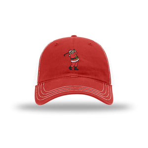 Golfing Santa Hat - Soft Mesh Trucker