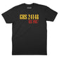 Guns N' Roses - Appetite for Destruction Catalog Number T-Shirt