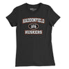 Haddonfield Huskers Womens T-Shirt - Black
