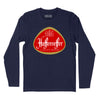Haffenreffer Beer Long Sleeve T-Shirt - Navy
