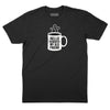 Hello Darkness Coffee T-Shirt - Black