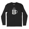Hello Darkness Coffee Long Sleeve T-Shirt - Black
