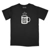 Hello Darkness Coffee Relaxed T-Shirt - BLACK