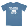 Home Taping is Killing Music Relaxed Fit T-Shirt - Slate