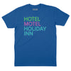 Hotel Motel Holiday Inn T-Shirt (Inspired by The Sugarhill Gang) - ROYAL
