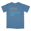 Hotel Motel Holiday Inn Relaxed Fit T-Shirt (Inspired by The Sugarhill Gang) - Slate