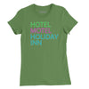 Hotel Motel Holiday Inn Womens T-Shirt (Inspired by The Sugarhill Gang) - Leaf