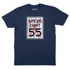 I Can't Drive 55 Sign T-Shirt - Navy