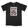 I Can't Drive 55 Sign Relaxed Fit T-Shirt - Black